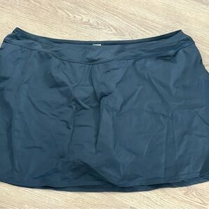 Black Swim Skirt